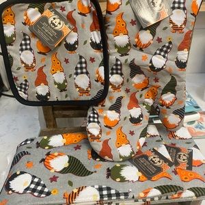 Fall Decor, Halloween Decor, kitchen towels